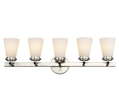 5 Light - Satin Nickel