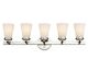 5 Light - Satin Nickel