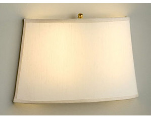 Illuminating Experiences Adaptable Silk Shade Wall Bracket Bath Light