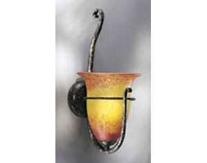 Illuminating Experiences Rustic 1 Light Wall Bracket Bath Light