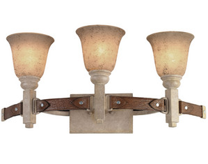 Kalco Lighting Rodeo DR 3 Light Bath Wall Sconce - Fast FREE FedEx Shipping!