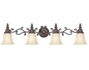 Kenroy Home Regal 4 - Light Vanity Fixture - Fast FREE FedEx Shipping!