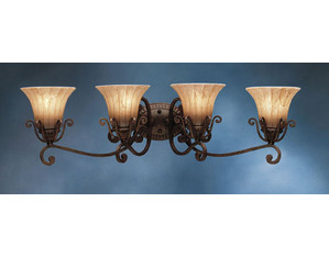 Kichler Cottage Grove Four Light Wall Sconce Bath Light - Fast FREE FedEx Shipping!