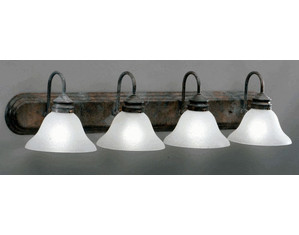 Kichler Wall Mount 4 Incandescent Bath Light - Fast FREE FedEx Shipping!