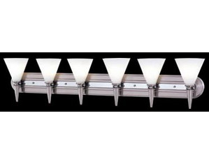 Nulco Lighting 6-Light South Beach Bath Light - Fast FREE FedEx Shipping!