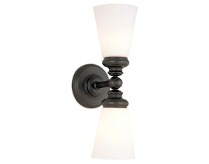Ty Fobare Saranac 2-Light Sconce - Fast FREE FedEx Shipping!