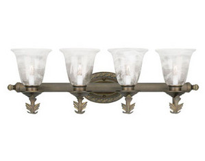 Westinghouse Lighting Baroque Four-Light Wall Sconce in Spanish Bronze
