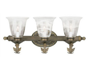 Westinghouse Lighting Baroque Three-Light Wall Sconce in Spanish Bronze - Fast FREE FedEx Shipping!