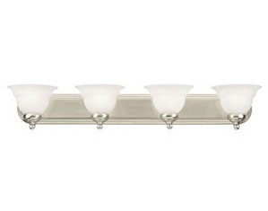 Westinghouse Lighting Eastgate Four-Light Wall Sconce in Brushed Nickel