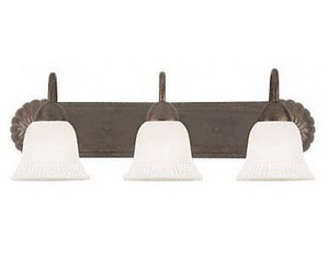 Westinghouse Lighting Greco Three-Light Wall Bracket in Antique Bronze