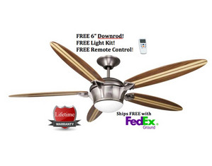 Ellington Surfboard Ceiling Fan - Fast FREE FedEx Shipping!