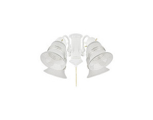 Westinghouse Lighting 4-Light Bell Column Ceiling Fan Light Kit - Fast FREE FedEx Shipping!