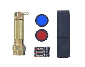 TBC 9 LED/3AAA Aluminum Flashlight with Holster