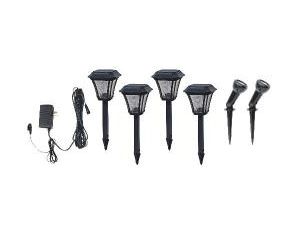 TBC LED Low Voltage 4 Path Light and 2 Spotlight Combo