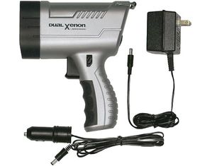 TBC MaxFire Dual Xenon Rechargeable Spotlight