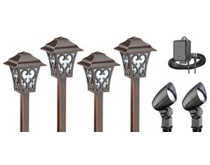 Malibu 6 Piece Coach Style LED Kit