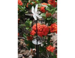 Smart Solar Dragonfly-Chameleon Solar Stake Light