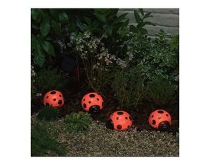 Smart Solar Ladybugs Solar-4 Piece Set