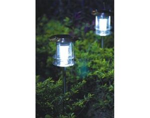 Unique Arts Set of 4 - Stainless Steel Lighthouse Path Lights