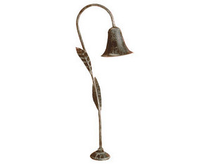 Focus Bell Style 12 Volt Path Light with Leaves - Fast FREE FedEx Shipping!