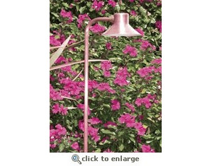 Focus PL-16-COP Copper Bell Side Mount 12 Volt Path Light - Fast FREE FedEx Shipping!