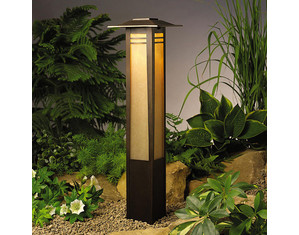 Kichler 15392OZ Zen Garden Bollard Path Light - Fast FREE FedEx Shipping!