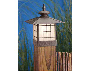 Kichler Mission Style Deck Post Light - Fast FREE FedEx Shipping!