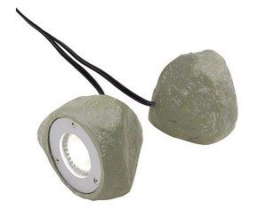Lite Source LS-1912 Garden II Two-Rock Landscape Light - Fast FREE FedEx Shipping!