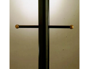 Kichler 9501 Steel Post with Ladder Rest - Fast FREE FedEx Shipping!