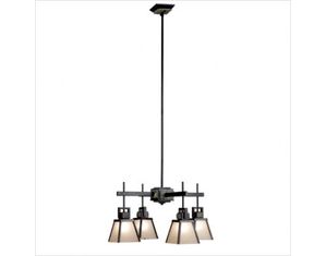Kenroy Home Clean Slate 4 Light Chandelier 91608ORB