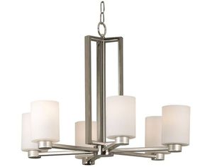 Kenroy Home Encounters 6 Light Chandelier 10186BS