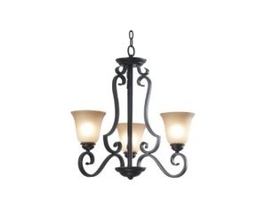 Kenroy Home Flex 3 Light Chandelier (80233ORB)
