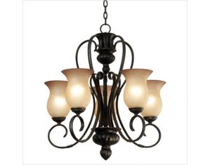 Kenroy Home Ponte Vedra 5 Light Chandelier 91665ORB