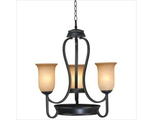World Imports Arezzo Three Light Chandelier