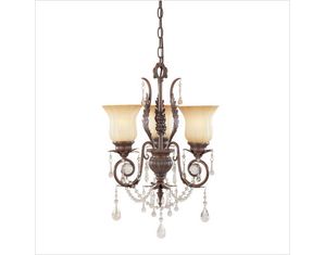 World Imports Berkely Square Three Chandelier