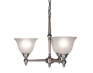 Z-Lite 901-3-BN Clayton 3 Light Candelabra Brushed Nickel