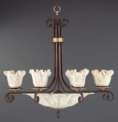 Wilshire Lighting W1628/8 Belluno Collection Chandelier image