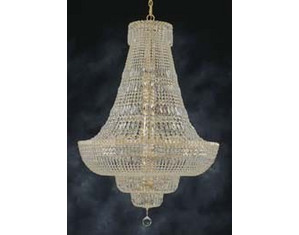 Wilshire Lighting W3404/41 Tiara Collection 41 Light Chandelier - Fast FREE FedEx Shipping!