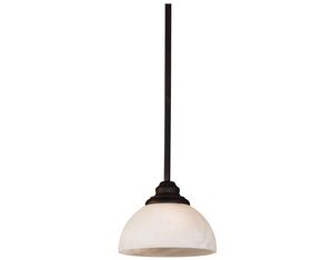 Kenroy Home Hamilton 1 Light Mini Pendant 91387BRZ