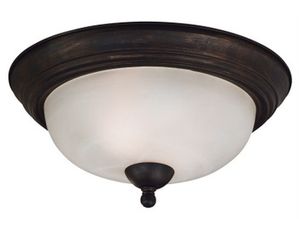 Kenroy Home Hamilton 2 Light Flush Mount 91382BRZ