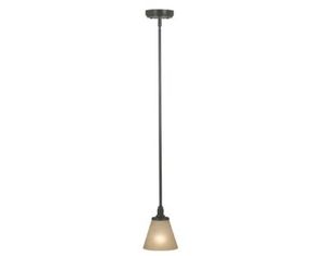 Kenroy Home Tallow 1 Light Mini Pendant (91750BP)