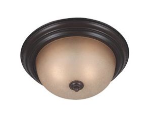 Kenroy Home Triomphe 2 Light Flush Mount (80366COCO)
