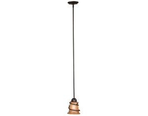 Kenroy Home Twigs 1 Light Mini Pendant 90908BRZ