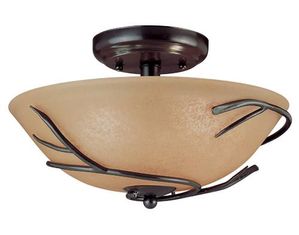 Kenroy Home Twigs Flush Mount 90907BRZ