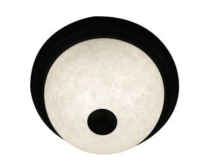 Z-Lite 100F13-MB Huntingdale 2 Light Flush Mount Matte Black