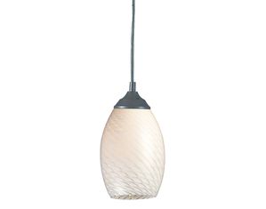 Z-Lite 131-WHITE Players 1 Light Mini Pendant Sand Black