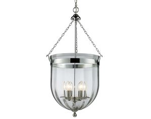 Z-Lite 137-34 Warwick 6 Light Pendant Brushed Nickel