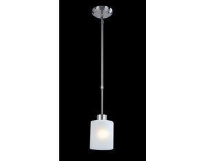 Z-Lite 152MP Cobalt 1 Light Mini Pendant Brushed Nickel