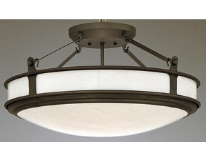 Forecast Lighting Marbleized Opal Glass Semi Flush Mount Ceiling Light - Fast FREE FedEx Shipping!