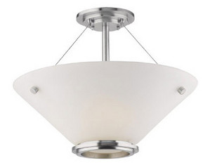 Forecast Lighting Town and Country Semi Flush Mount Ceiling Light - Fast FREE FedEx Shipping!